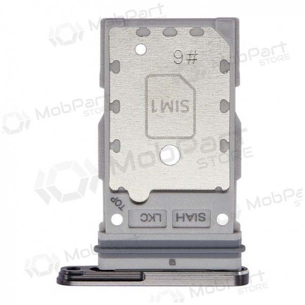 Samsung S918 Galaxy S23 Ultra Dual SIM korthållare (svart) (service pack) (original)