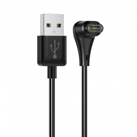 Kabel Reach USB-A to Garmin Watch 1.0m svart