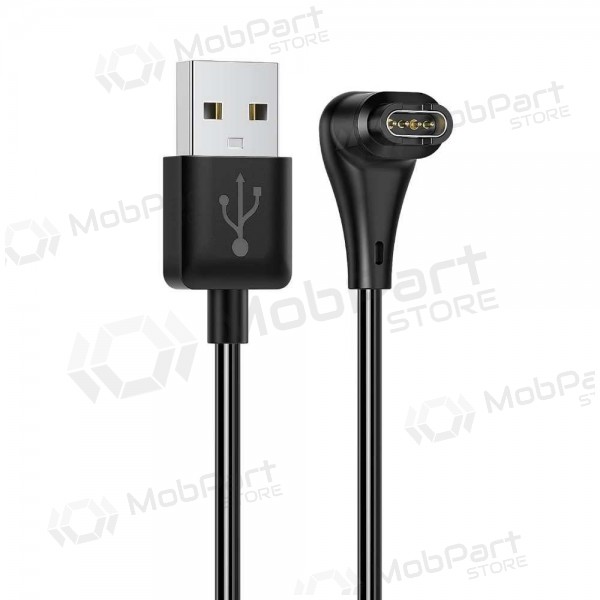 Kabel Reach USB-A to Garmin Watch 1.0m svart