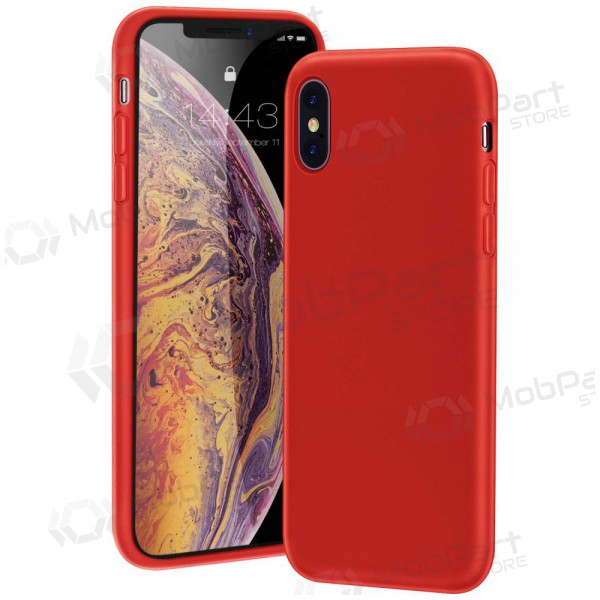 Apple iPhone 11 Pro fodral - Liquid Silicone - 2.0mm (röd)