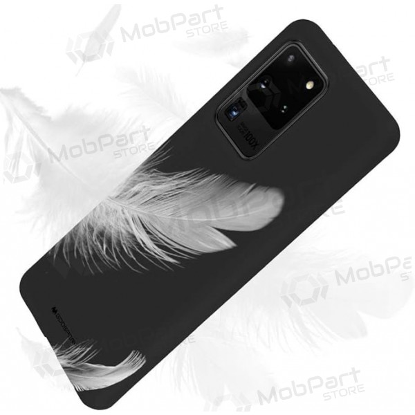 Samsung G991 Galaxy S21 5G fodral Mercury Goospery "Soft Feeling Jelly Case" (svart) Samsung G991 Galaxy S21 5G fodral Mercury Goospery "Soft Feeling Jelly Case" (svart)