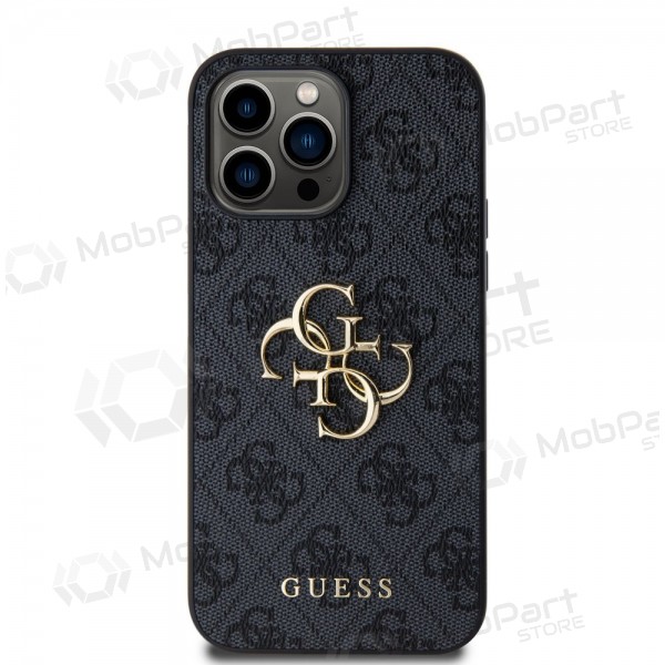 Apple iPhone 14 Pro Max fodral - Guess PU 4G Metal Logo (grå)