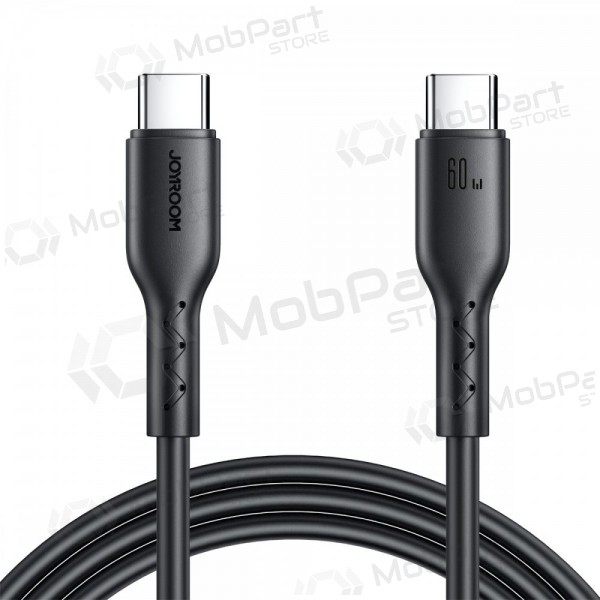 USB kabel Joyroom SA26-CC3 USB-C to USB-C 60W 1.0m svart
