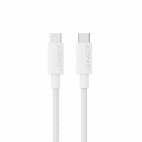 USB kabel Acefast C18-03 60W USB-C to USB-C 1.2m vit