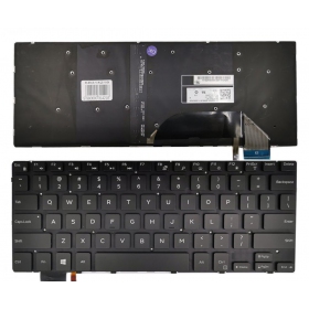 DELL Inspiron: 15 7558, 7568, XPS 15 9550, 9560 tangentbord with lighting