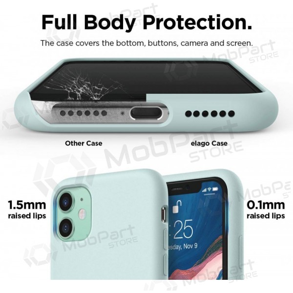 Samsung Galaxy A27 fodral -Liquid Silicone- 1.5mm mint