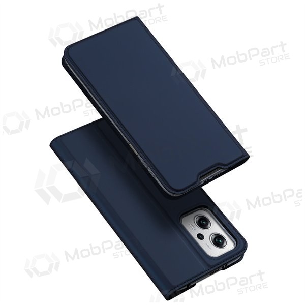 Xiaomi Poco X4 GT, Redmi Note 11T Pro, 11T Pro+ fodral - Dux Ducis Skin Pro (mörkblå)