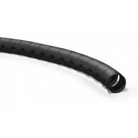 Vamzdis spiralinis kabelių apsaugaimed įrankiu kabelių įvedimui D20 Hellermann Tyton HWPP20 (RITĖ 25m , svart)