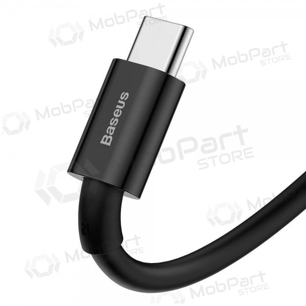 USB kabel Baseus Superior iš USB į Type-C 66W 2.0m svart CATYS-A01