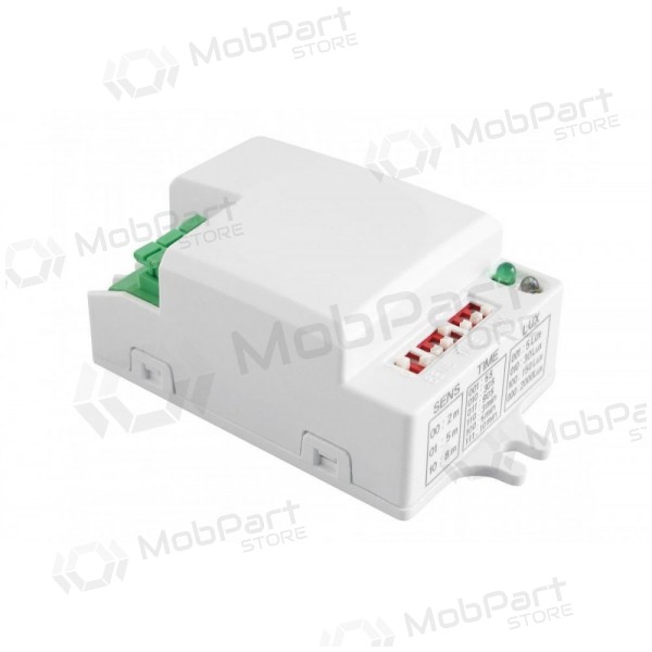 Mikrobanginis judesio jutiklis GTV AE-SRC812-MIN (500W, 360°, vit, IP20)