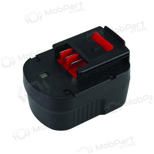 Batteri Black+Decker A1712 12V för verktyg 2Ah Ni-MH (ersättning)