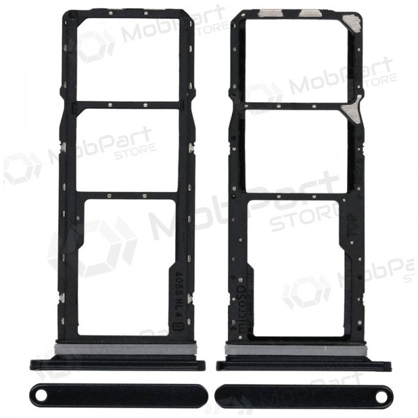 Samsung Galaxy A05S 2023 SIM korthållare (svart) (original)