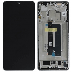 Xiaomi Poco X6 Pro 5G skärm (grå) (med ram) (original)