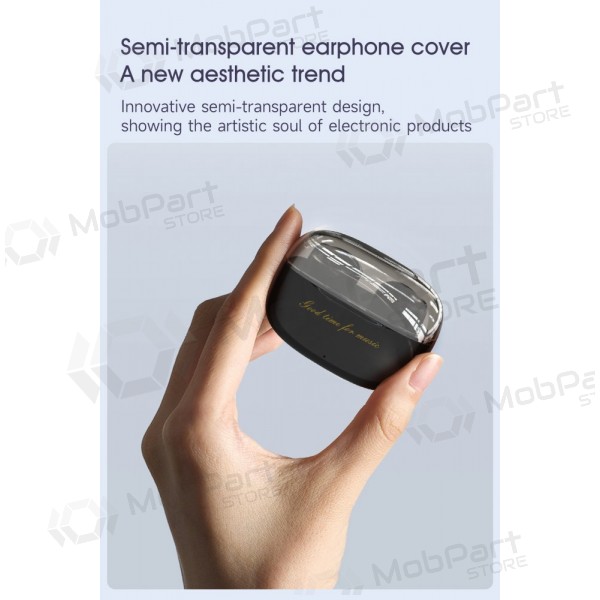 Trådlösa hörlurar med mikrofon Dudao U8 Bluetooth vita