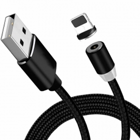 USB kabel Magnetic Lightning 1.0m (vit)