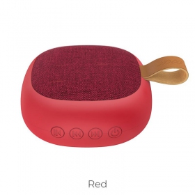 Bluetooth bärbar högtalare Hoco BS31 (röd)