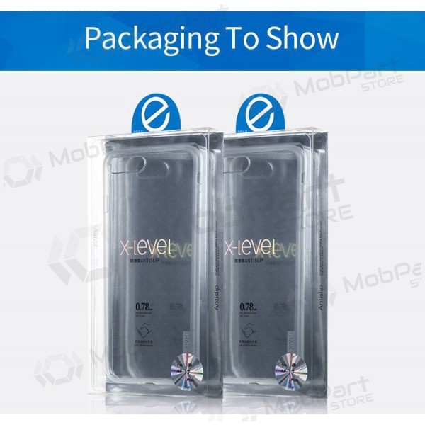 Mobilskal / fodral X-Level Antislip/O2 Samsung A175 A17 4G/A176 A17 5G genomskinligt