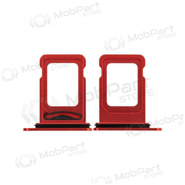 Apple iPhone 12 (Dual) SIM korthållare (röd)