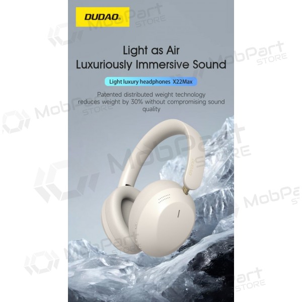 Trådlösa hörlurar med mikrofon Dudao X22Max Bluetooth svarta