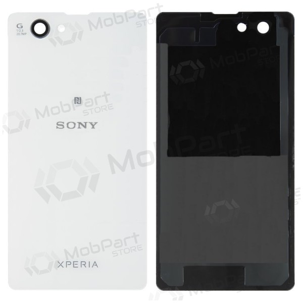 Sony Xperia Z1 Compact D5503 baksida / batterilucka (vit) Sony Xperia Z1 Compact D5503 baksida / batterilucka (vit)