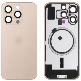 Apple iPhone 16 Pro bakstycke (guld) (Premium)