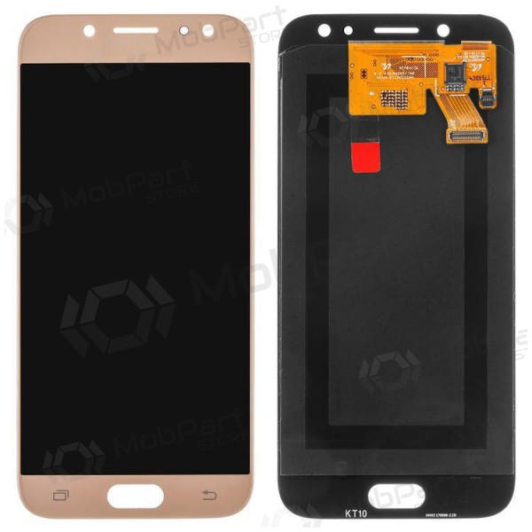 Samsung J530F Galaxy J5 (2017) skärm (guld) (OLED)