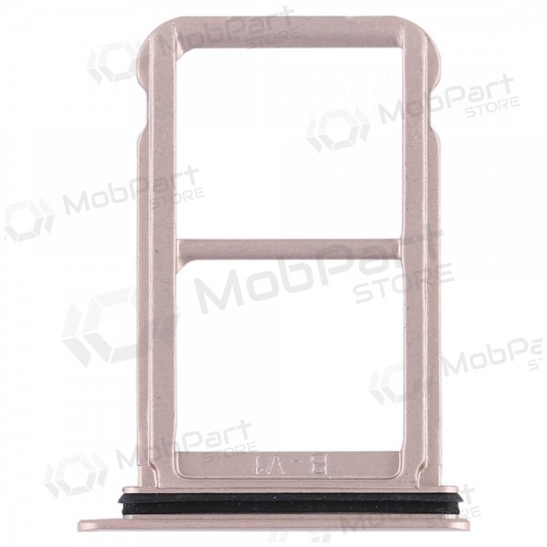 Huawei P20 (Dual) SIM korthållare guld (Pink Gold)