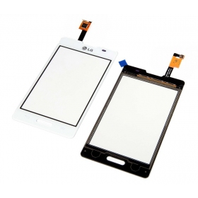 LG E445 (L4 2) Dual pekskärm (vit)