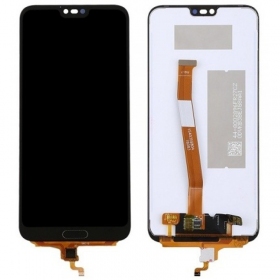 Huawei Honor 10 skärm (with fingerprint) (svart)