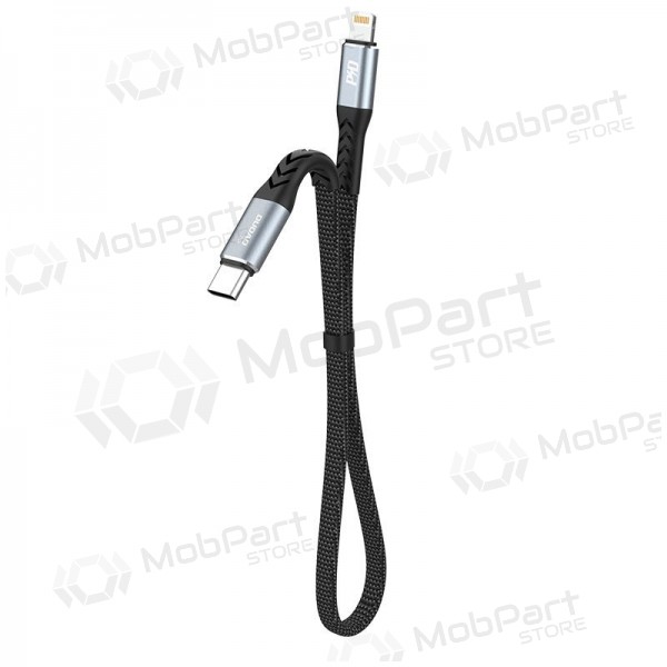 Lightning-kabel Dudao L10P USB-C till Lightning 0.23 m 20 W svart