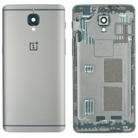 OnePlus 3 / 3T baksida / batterilucka (silver) (begagnad grade C, original)