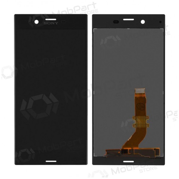 Sony Xperia XZ F8331 / Xperia XZ F8332 skärm (svart) (refurbished, original)