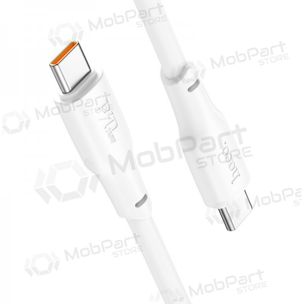 USB kabel Hoco X93 60W USB-C to USB-C 2.0m vit