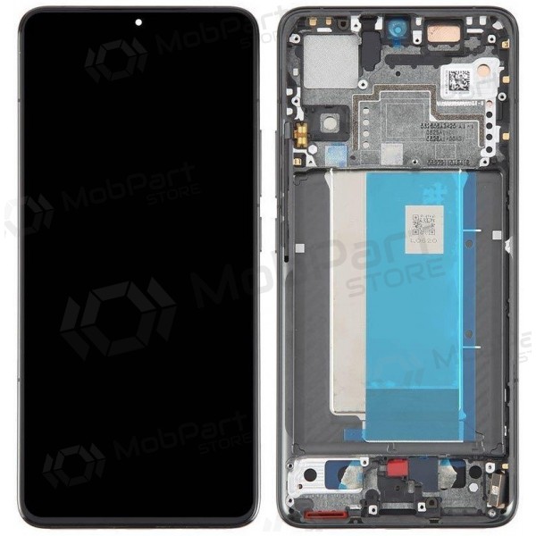 Xiaomi Poco F6 Pro skärm (svart) (med ram) (original)