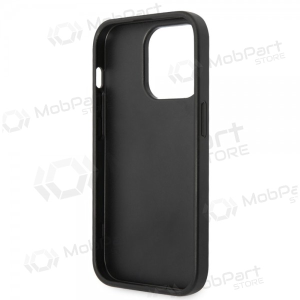 Apple iPhone 14 Pro fodral - Guess PU 4G Metal Logo (grå)