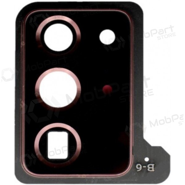 Samsung N985 / N986 Galaxy Note 20 Ultra kamera lins (bronzinis) (med ram)