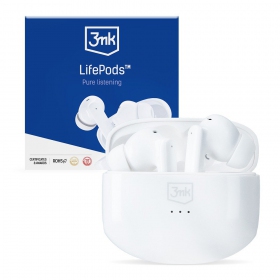 Trådlös headset 3mk LifePods (vit)