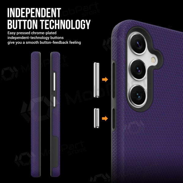 Mobilskal / fodral Perfectionists Triangle Case Samsung A165 A16 4G/A166 A16 5G violett Mobilskal / fodral Perfectionists Triangle Case Samsung A165 A16 4G/A166 A16 5G violett
