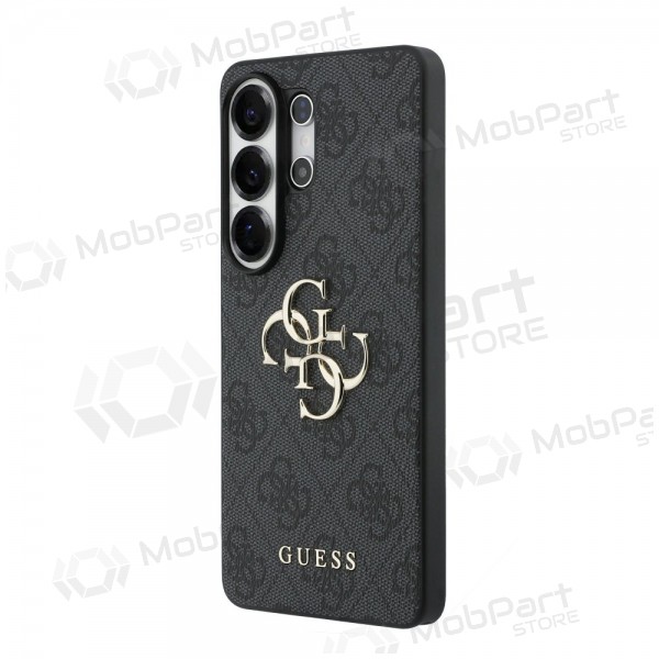 Samsung Galaxy S26 Ultra fodral - Guess PU 4G Metal Logo (grå)