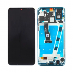 Huawei P30 Lite 48MP skärm (Peacock Blue) (med ram) (Premium)