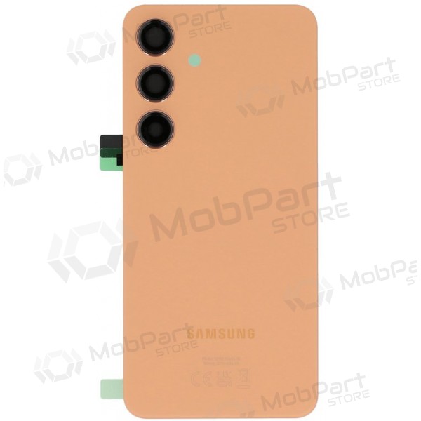 Samsung Galaxy S24 bakstycke (orange) (original)