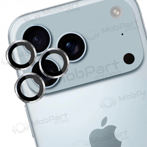 Skyddsglas kamerai 3mk Lens Pro Apple iPhone 17 Pro/17 Pro Max silver
