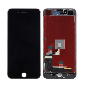 Apple iPhone 8 Plus skärm (svart) (refurbished, original)