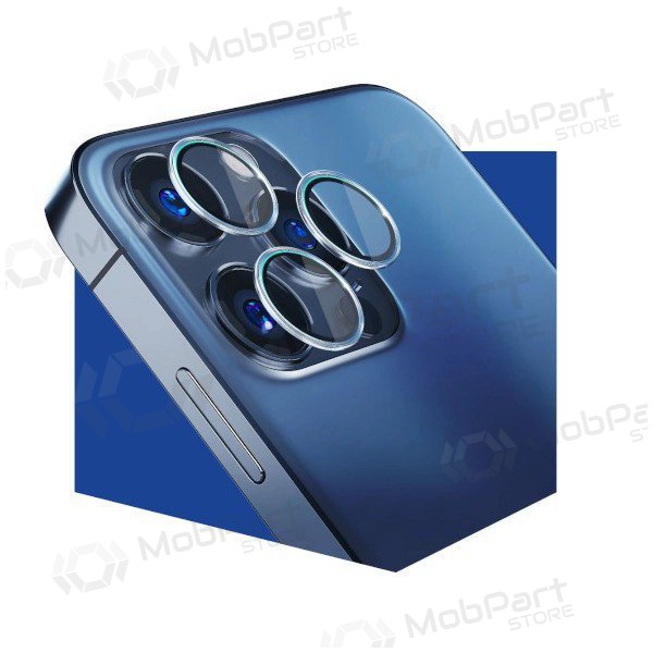 Apple iPhone 14 Pro / 14 Pro Max skärmskydd härdat glas för kamera 