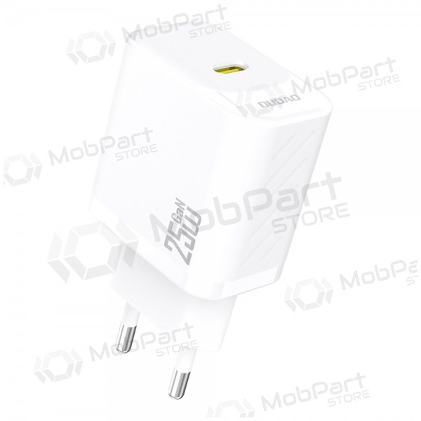 Telefonladdare Dudao A27 25 W GaN USB-C vit