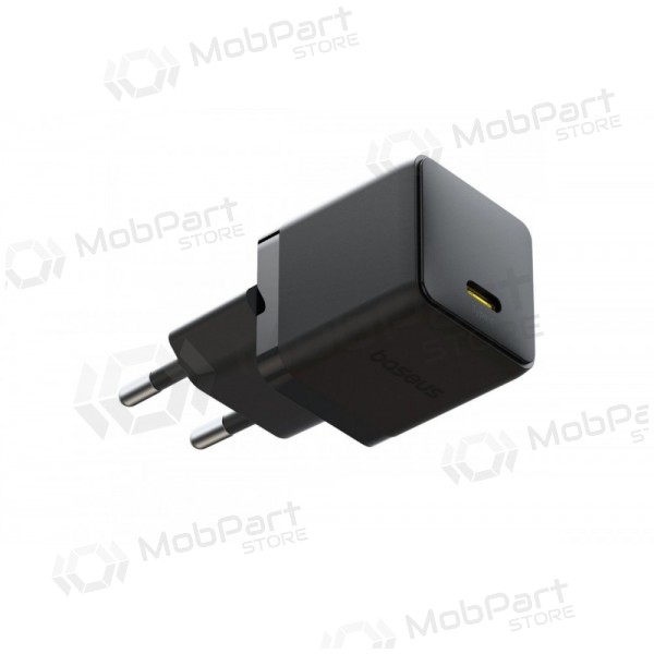 Laddare Baseus Palm 20W USB-C + USB-C to USB-C cable 1.0m svart P10111602113-01