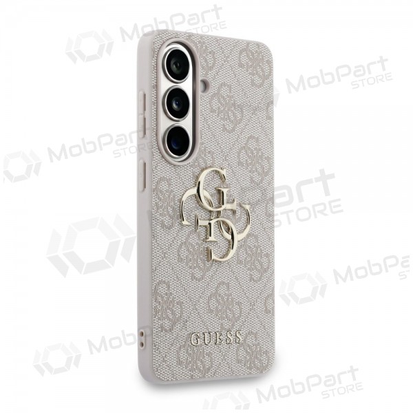 Samsung Galaxy S26 fodral - Guess PU 4G Metal Logo (rosa)