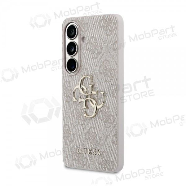 Samsung Galaxy S26 fodral - Guess PU 4G Metal Logo (rosa)