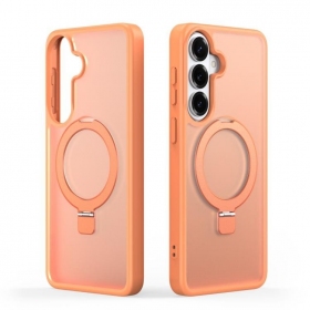 Samsung Galaxy S26 fodral - Dux Ducis Yind Magnetic Stand (orange)