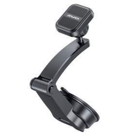 Universal bilhållare Awei X54 Magnetic (dashboard/windshield) svart